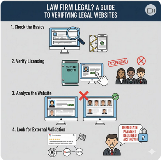 Law Firm Legal? A Guide to Verifying Legal websites